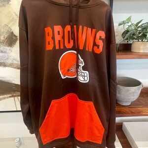 Fanatics Brown and Orange Men's Sweater